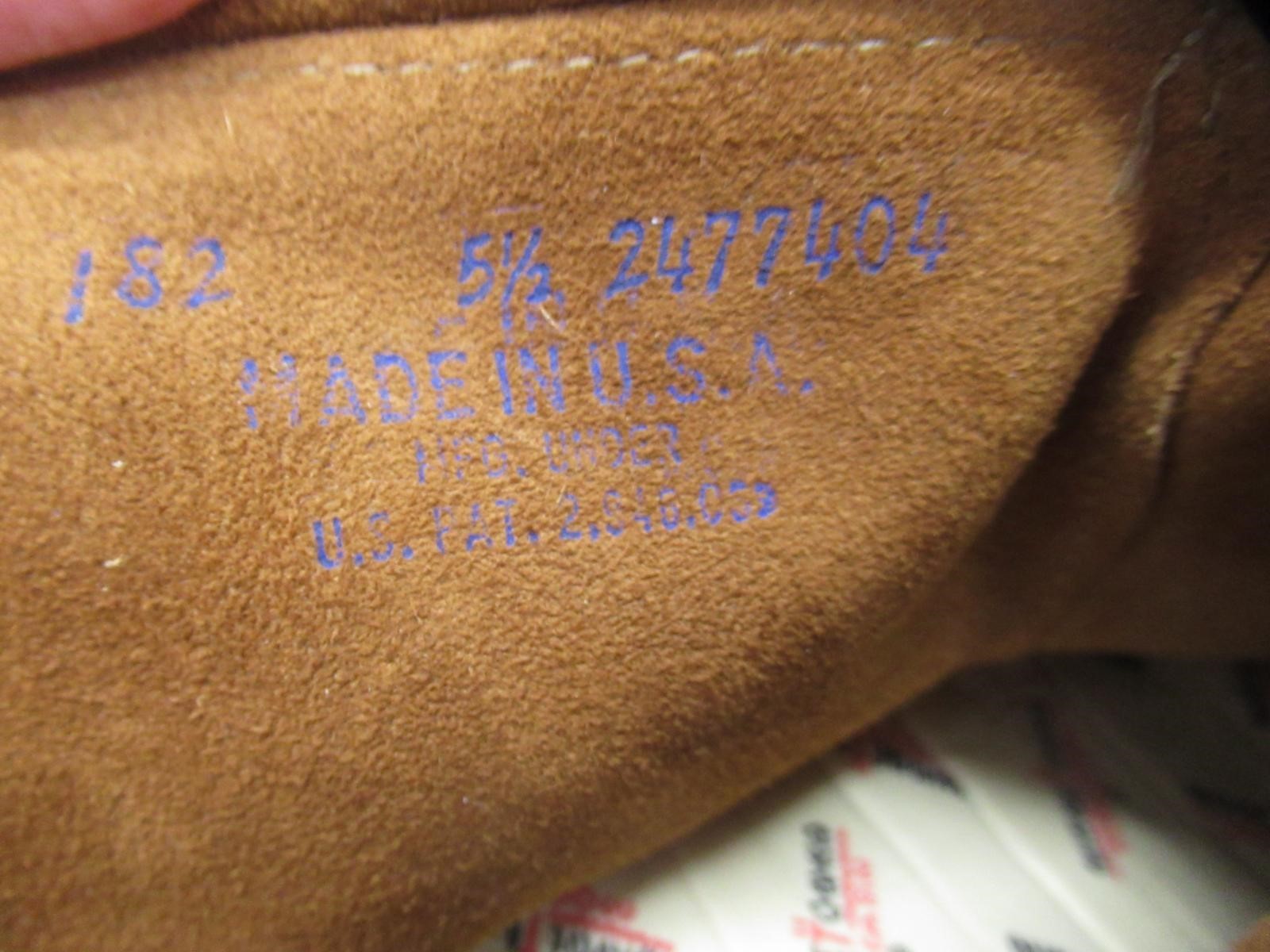 Minnetonka Fringed brown Leather Moccasins Back Zipper Soft Sole WM 5.5 OB kk