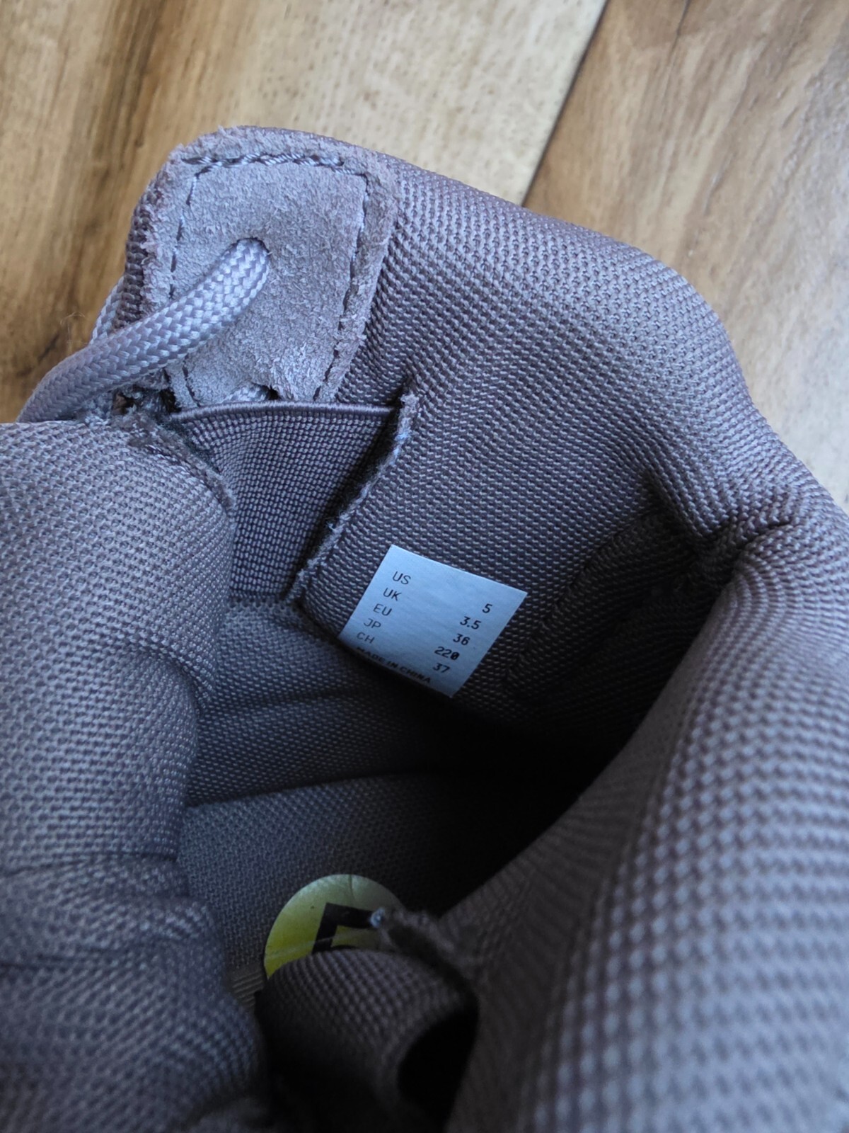 ADIDAS YEEZY SEASON 7 DESERT BOOTS SIZE 36 EU, 5.5 US, 3.5 UK