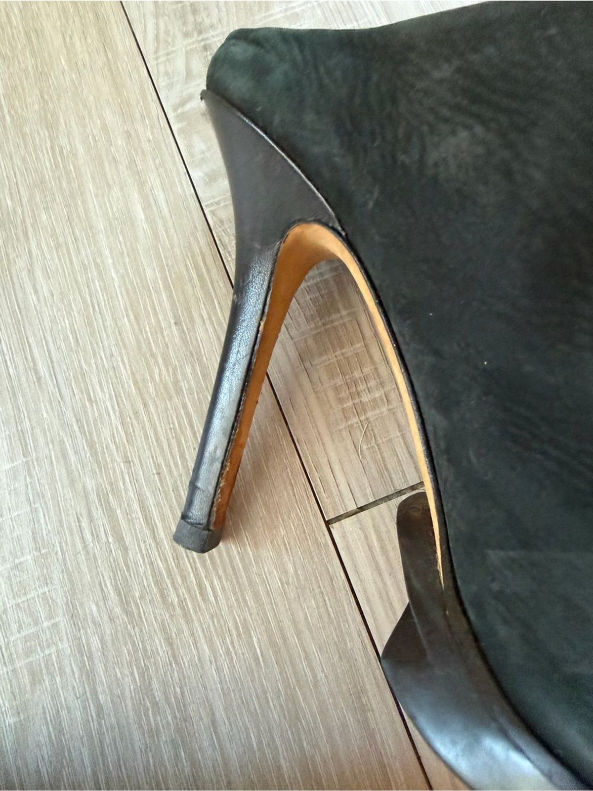 Camilla Skovgaard London Vintage Black High Heel Mules Size 38