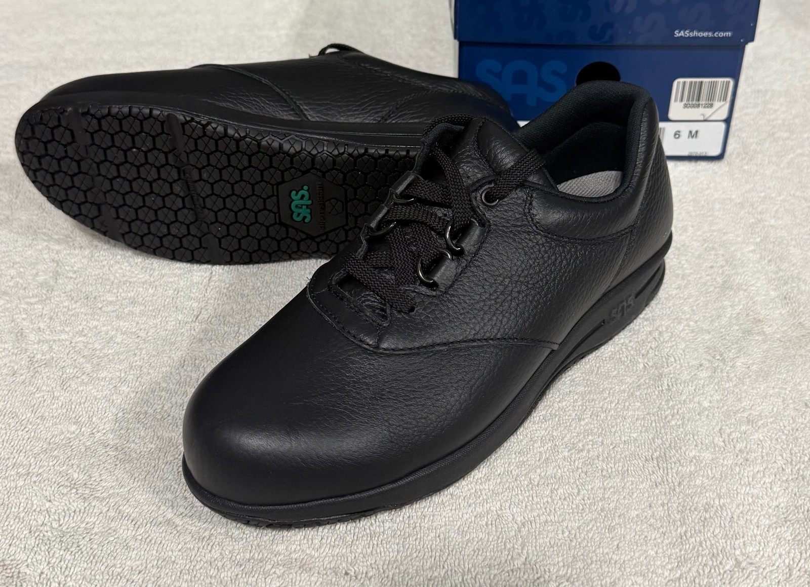 SAS Liberty Slip-Resistant Black 6 Medium (B, M), Women’s Shoes New In Box