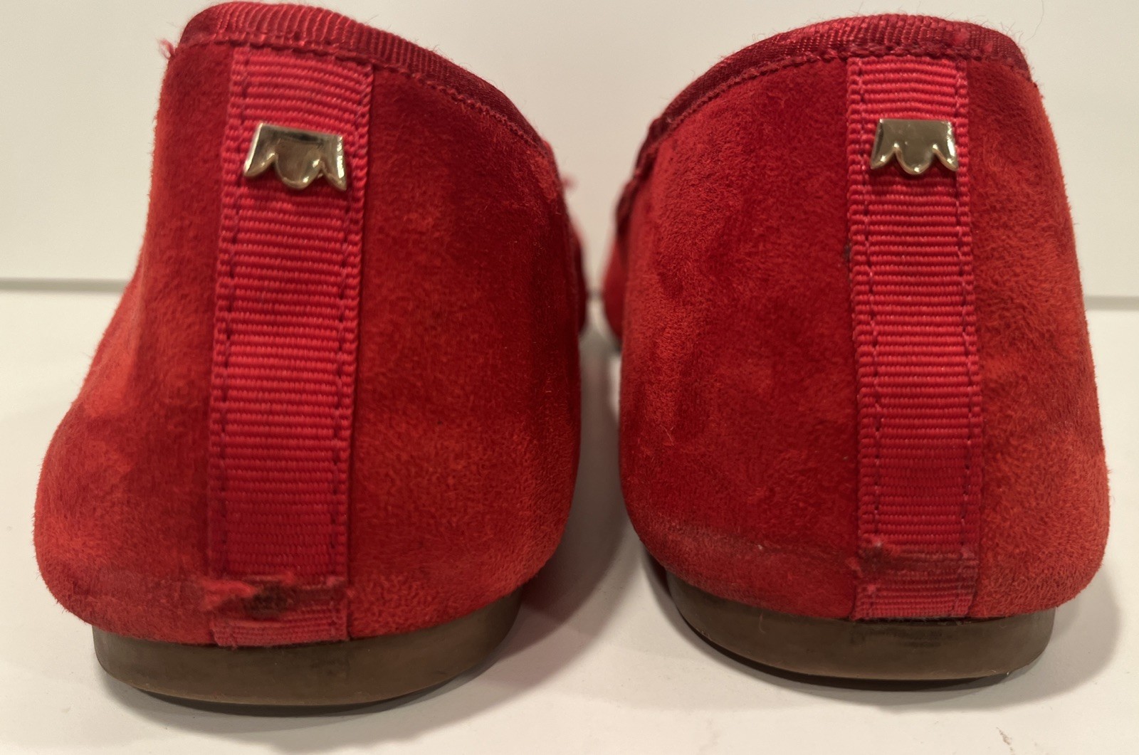 BIRDIES women’s Hummingbird Ballet Flats Red Size 11 See Description