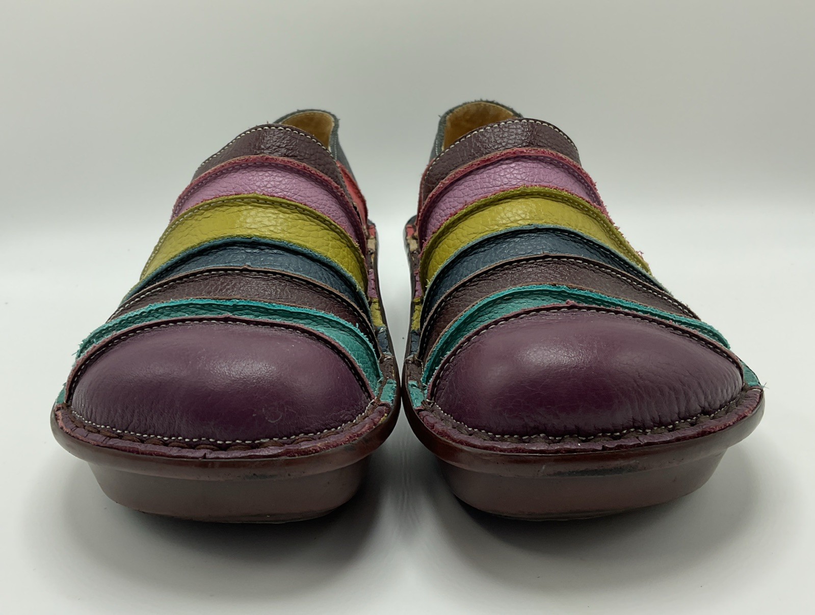 Spring Step Firefly Leather Loafer Multi Women EU 38/7.5 Art to Wear Bohemian