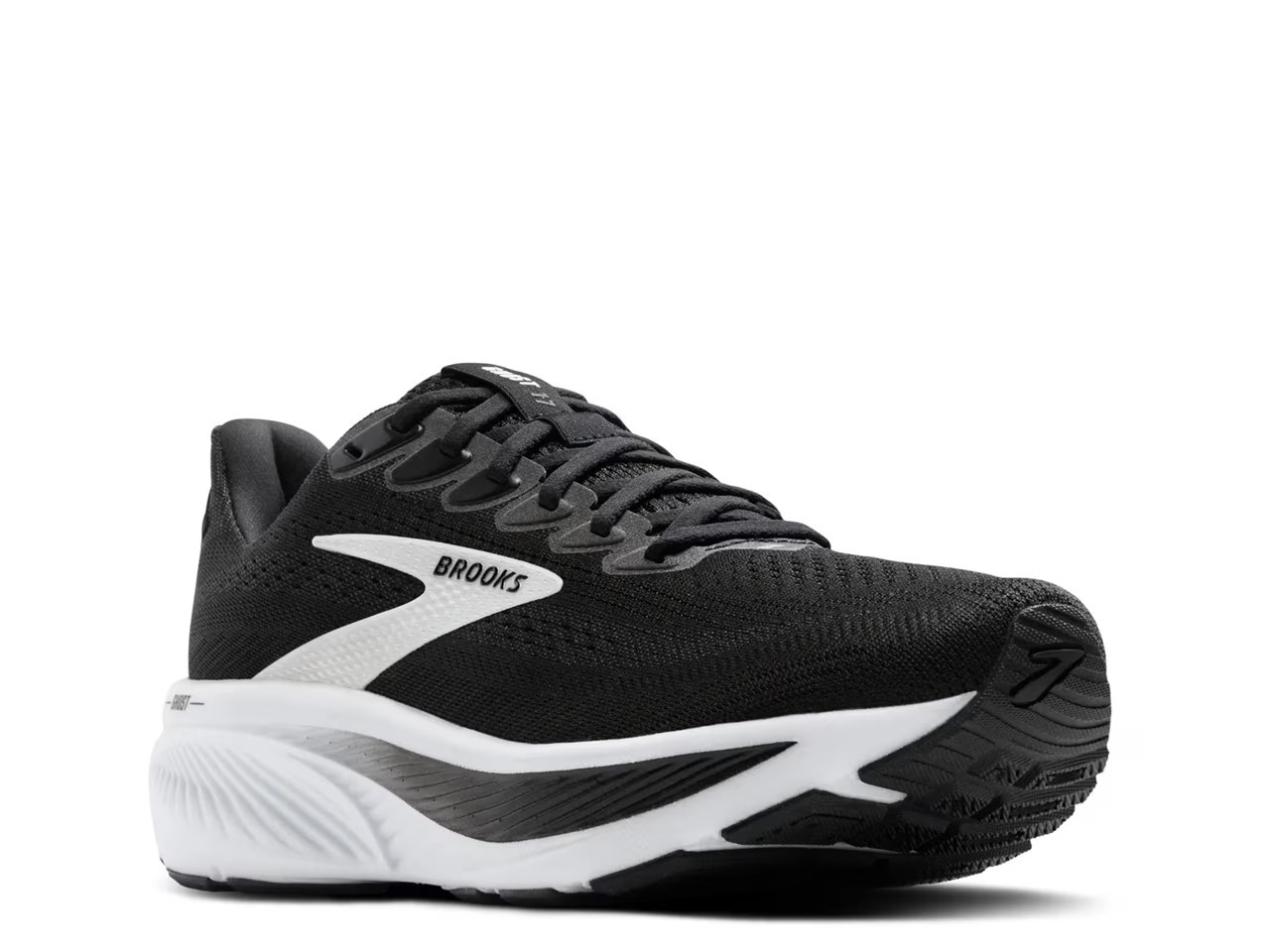 Brooks Ghost 17 Running Shoe – Women’s, Black/White MEDIUM – NO IMPORT FEE