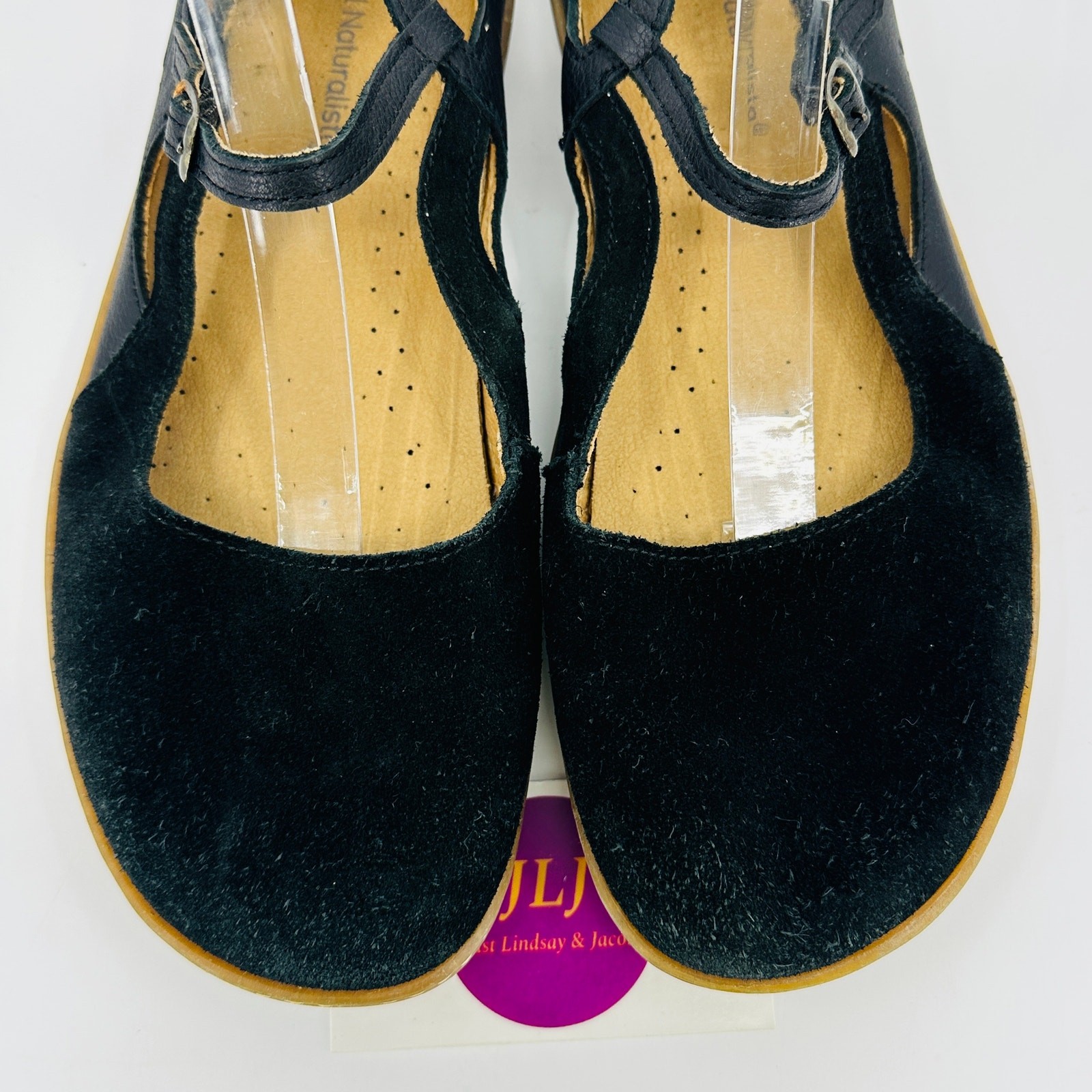 El Naturalista Women’s N5287 El Viajero Black Mary Jane Shoes Size 41 EU/ 10 US