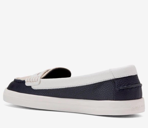 Women’s LOAFERS Cole Haan Nantucket Drift Penny Loafer – NAVY/ WHITE