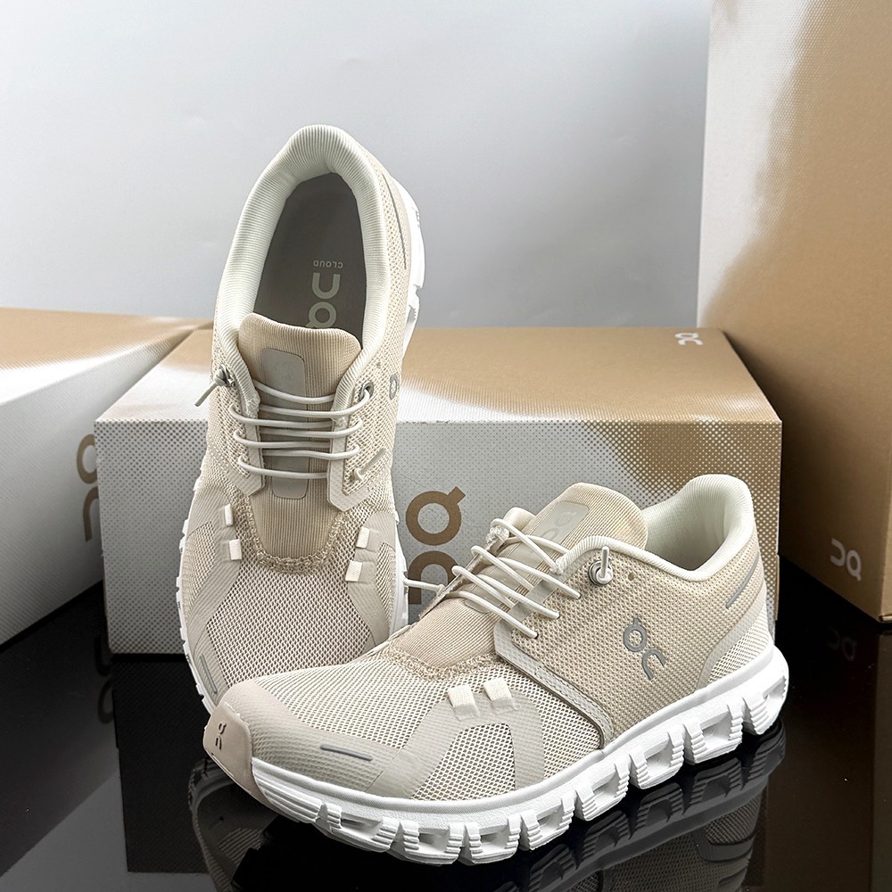 ON Cloud 6 Women’s Running Shoes Pearl/White US Sizes 6-9.5 Sneakers
