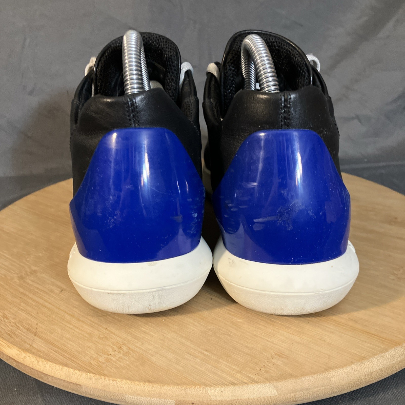 Bally Avier Sneakers Womens 8/39 Mens 6 UK 5 Black Leather Lace Up Shoes