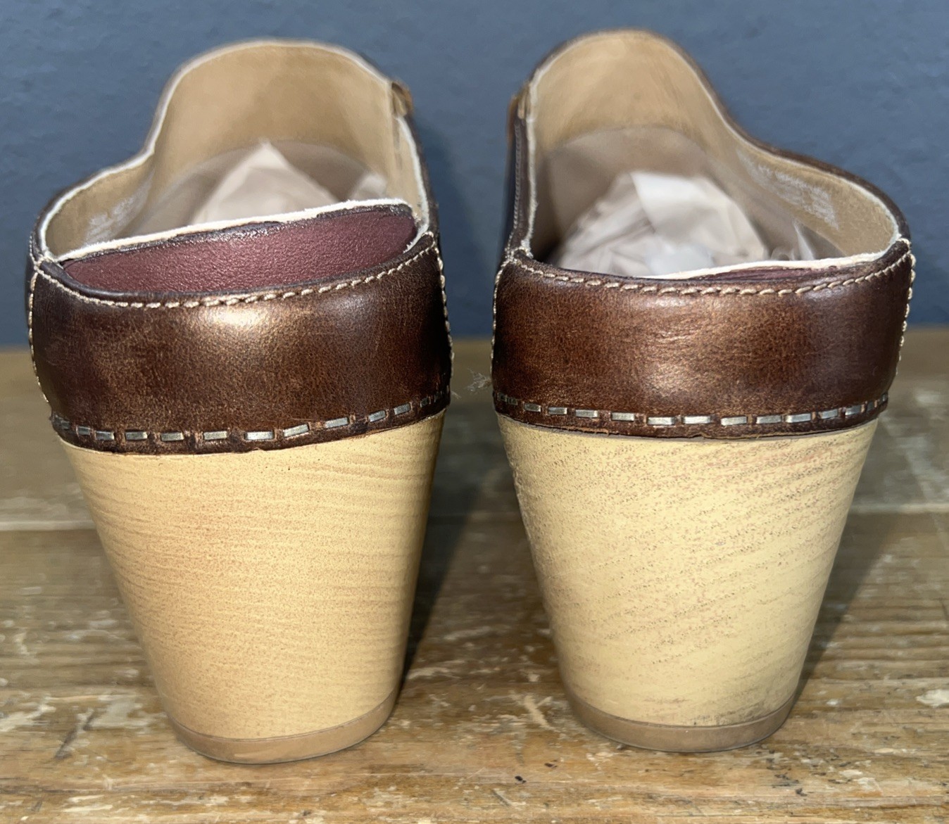 DanskoS Slip On Clog Mule Copper Size 42 US 11 Comfort Nursing Occupational