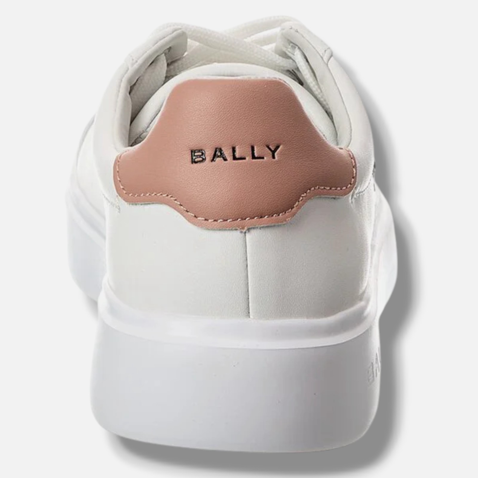 Bally Women’s White Brettys Leather Sneaker Size 7M