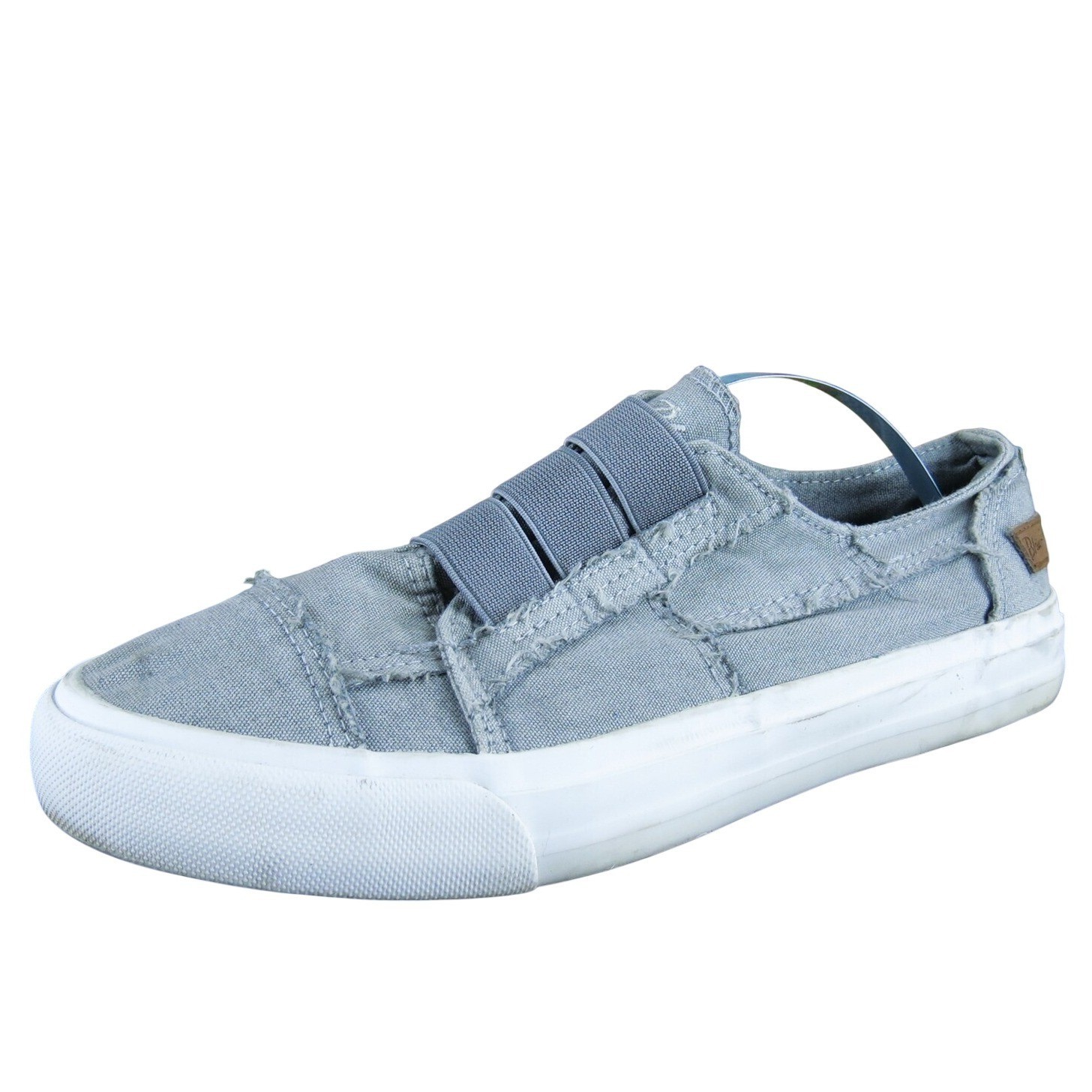 Blowfish Women’s Mandi Sneaker Gray Fabric Sz 7.5 Medium Gently Used 2025